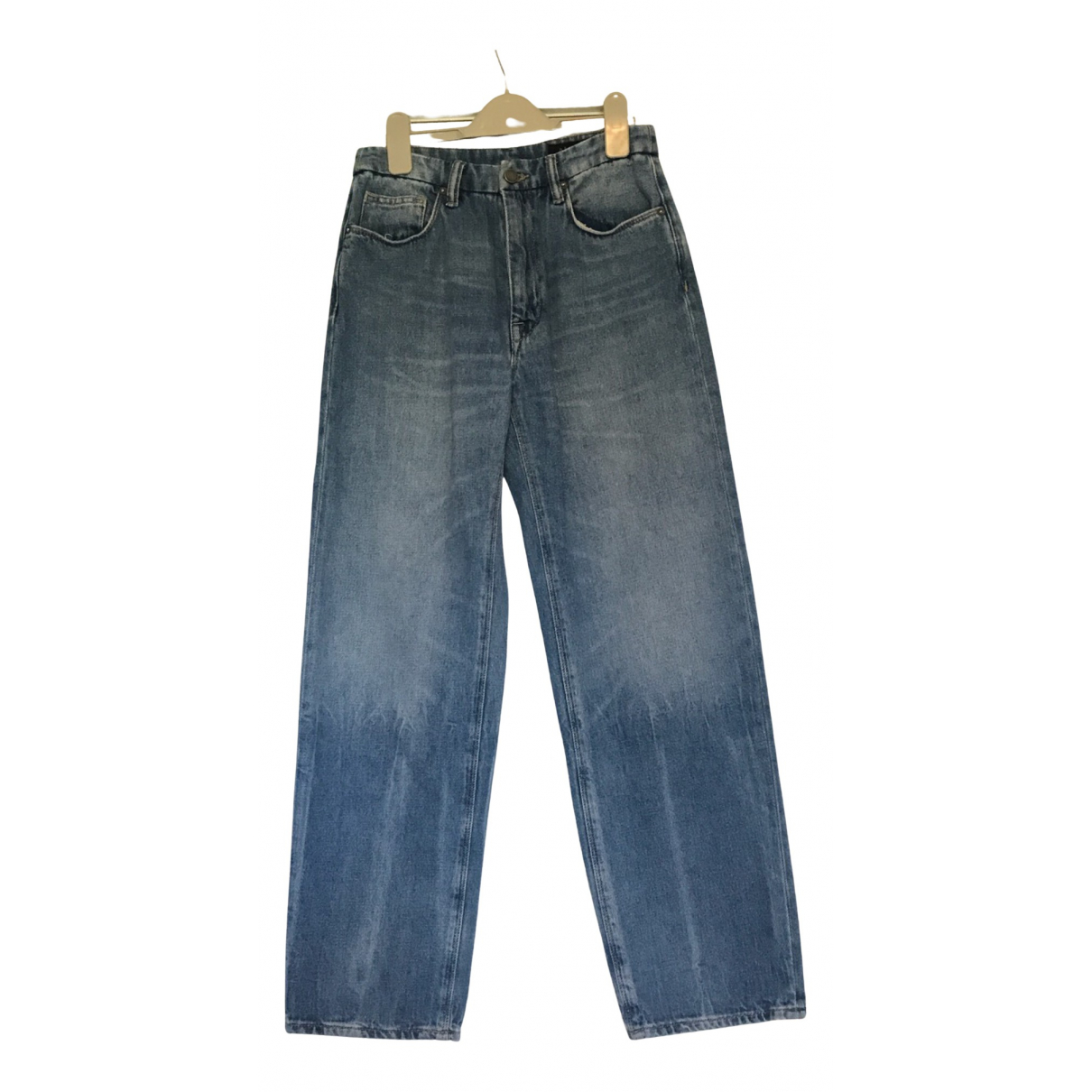 Straight jeans All Saints Blue size 34 
